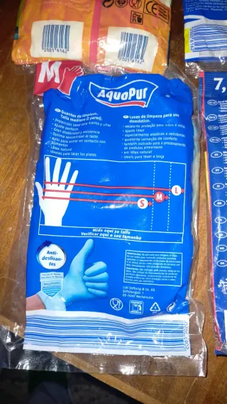 Guantes de látex AquaPur (2 pares)