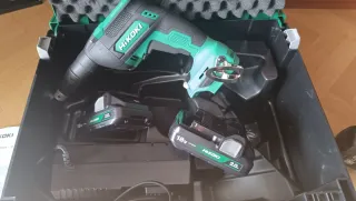 Atornillador Pladur HiKOKI + Maletín + 3 Baterías