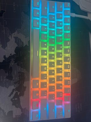 Teclado Gamakay MK61 Blanco RGB