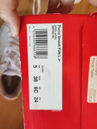 Zapatillas Puma Blancas