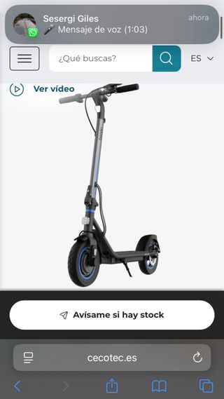 Patinete eléctrico Cecotec