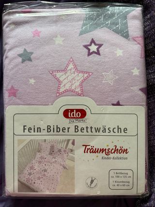 Funda nórdica cuna Fein-Biber Bettwäsche