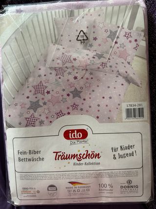 Funda nórdica cuna Fein-Biber Bettwäsche