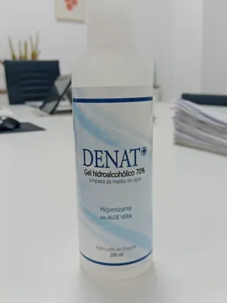Gel hidroalcohólico DENAT 70% Aloe Vera