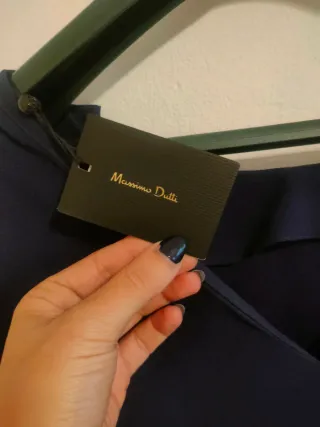 Vestido morado Massimo Dutti sin estrenar