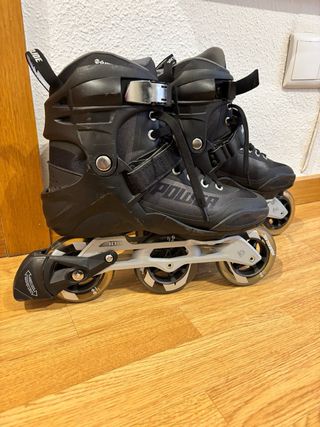 Patines en línea Powerslide negros numero 46