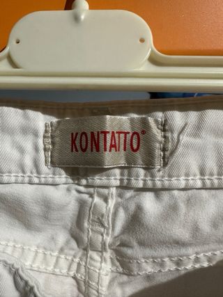 Pantaloni Kontatto donna bianchi