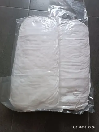 2 Rellenos almohadas con funda cremallera 45x45