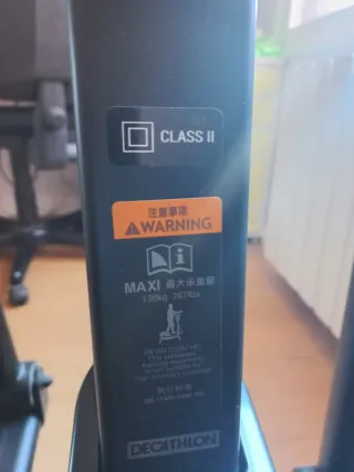 Bicicleta eliptica Decathlon