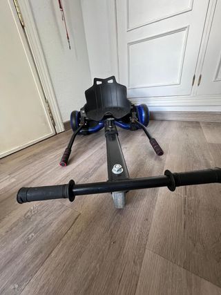 Hoverboard Azul con Silla y Bolso