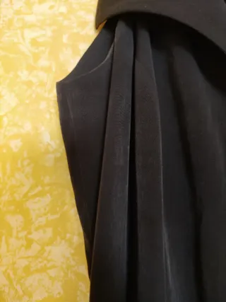 Elegante vestido largo negro