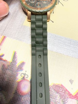 Reloj Redsky Verde y Dorado