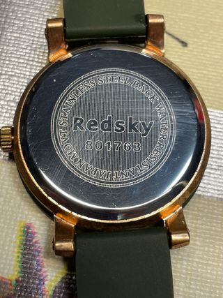 Reloj Redsky Verde y Dorado