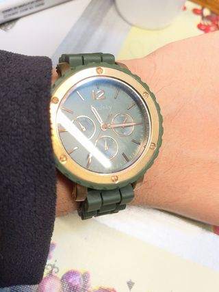 Reloj Redsky Verde y Dorado