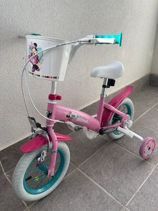Bicicleta infantil rosa 12’