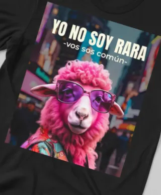 Camiseta L YO NO SOY RARA