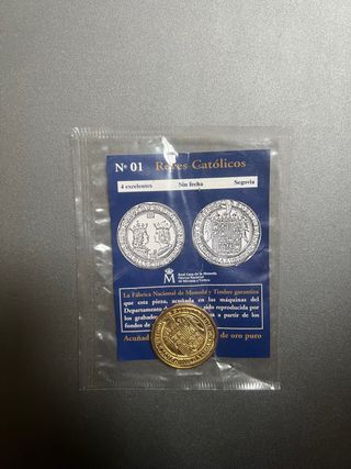 Moneda Reyes Católicos 4 Excelentes Segovia