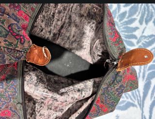 Bolso Tote Grande Estampado Paisley