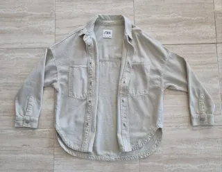 Chaqueta Zara Beige Talla S