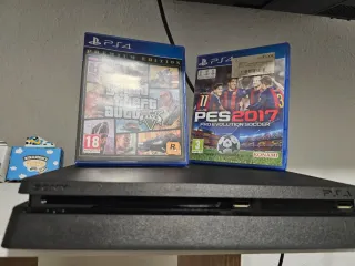 Consola PS4 + 2 Juegos