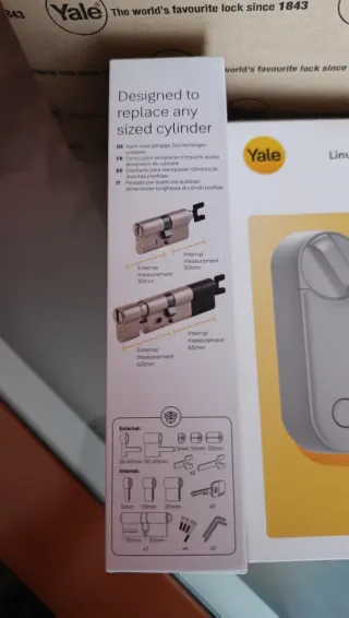 Cerradura Inteligente Yale Linus L2 + cilindro