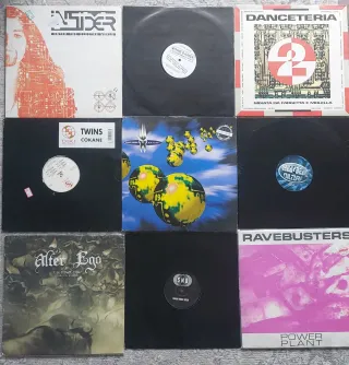 Lote Vinilos 90s House Techno Electro