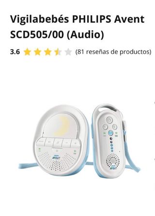 Vigilabebés Philips Avent SCD505/00