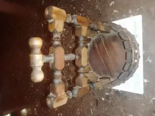 Cascanueces antiguo madera colección