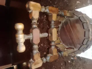 Cascanueces antiguo madera colección