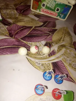 Juego de futbolín de mesa