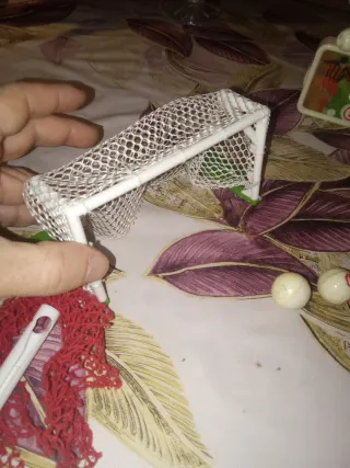 Juego de futbolín de mesa