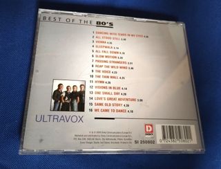 CD Ultravox Best of the 80's