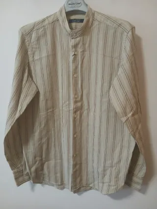 Camicia Basile misto lino TG.L/XL anni '80
