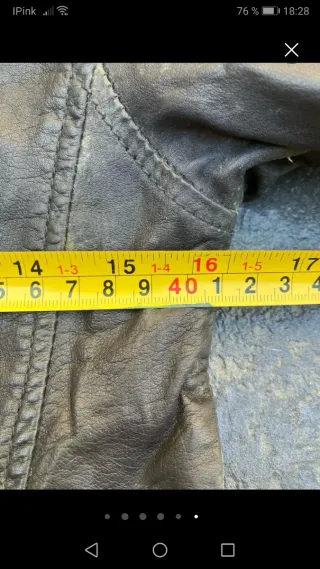 Chaqueta Piel Negra Norton sin rozes Talla XS.