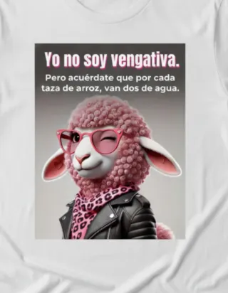 Camiseta M Yo no soy vengativa