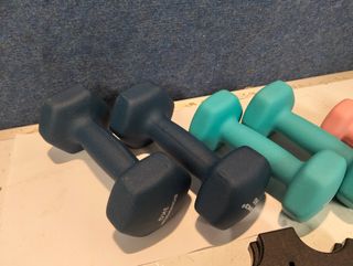 Mancuernas Hexagonales 1-3 kg con Soporte SONGMICS SYL612MK