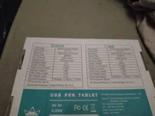 Huion USB Pen Tablet 2048 Niveles Presión