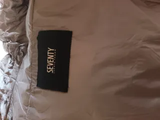 Cappotto piumino lungo donna grigio