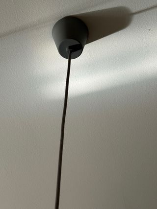 Lámpara Colgante Cristal Dorado