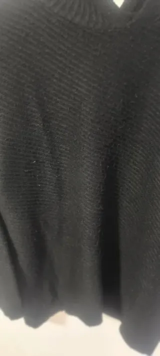 Jersey con capucha negro talla XL