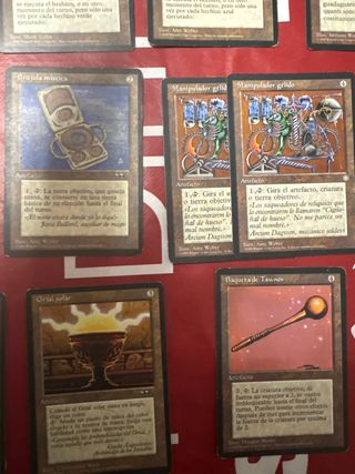 Pack cartas Magic Artefactos Vintage