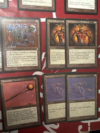 Pack cartas Magic Artefactos Vintage