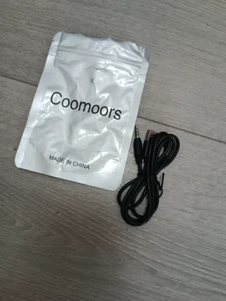 Coomoors Aux to USB Adapter, Jack 3.5mm a USB 2.0