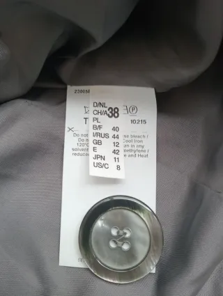 Americana TAIFUN gris plateado