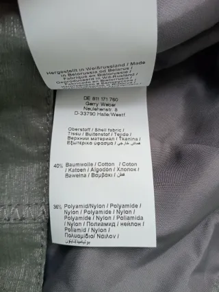 Americana TAIFUN gris plateado