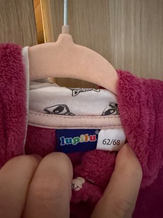 Chaqueta polar bebé mapache