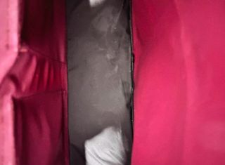 Bolso Bandolera Vintage Halcon Marrón/Rojo