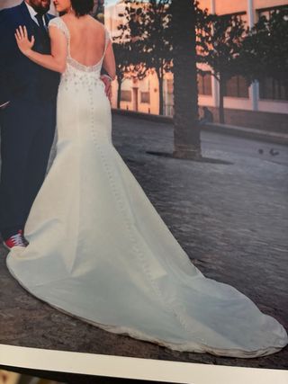 Vestido de Novia con Pedrería