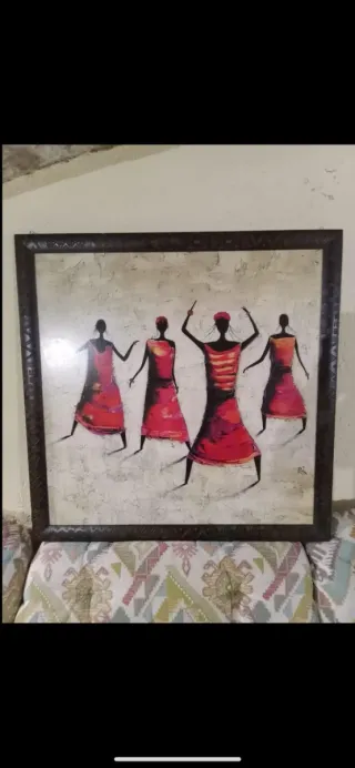 Quadro Africa Donne Danzanti