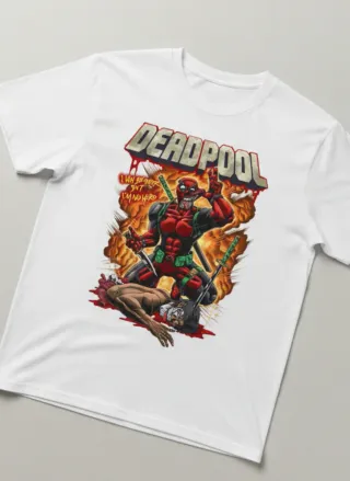 Camiseta Deadpool Talla L